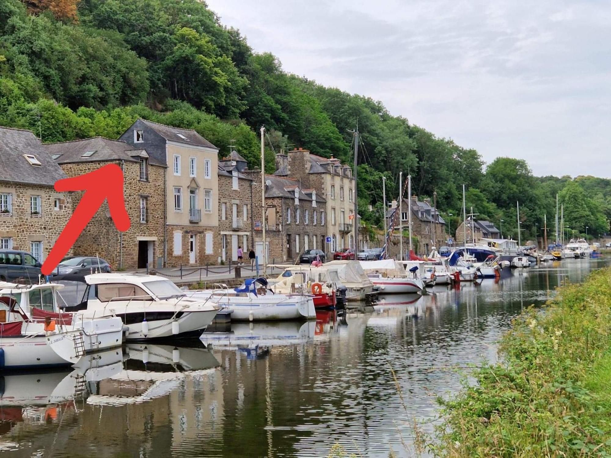 디난 Balade Sur Le Port 아파트 외부 사진